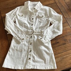 Amazing Lace White Mini Dress